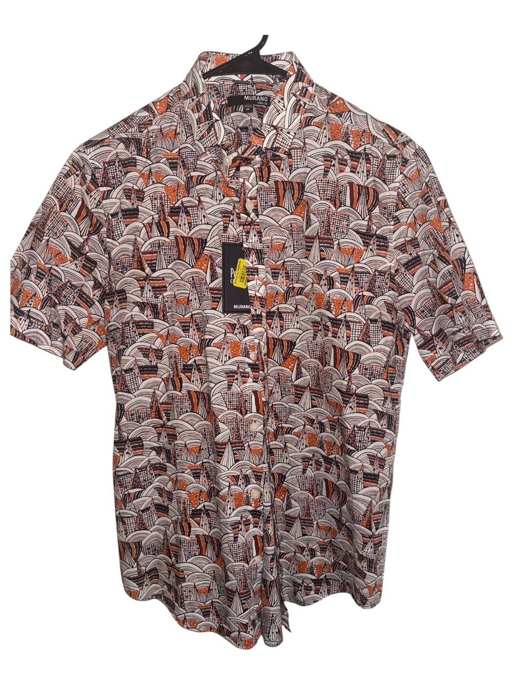 Murano Men’s Short-Sleeve Printed Shirt